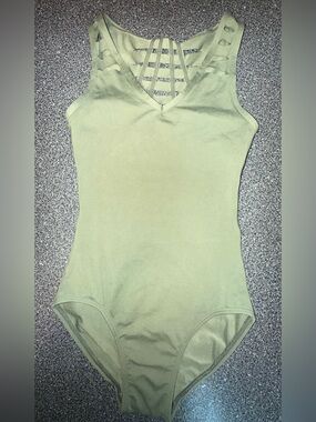 Jo & Jax Olive Green Leotard Size XX-Small Adult